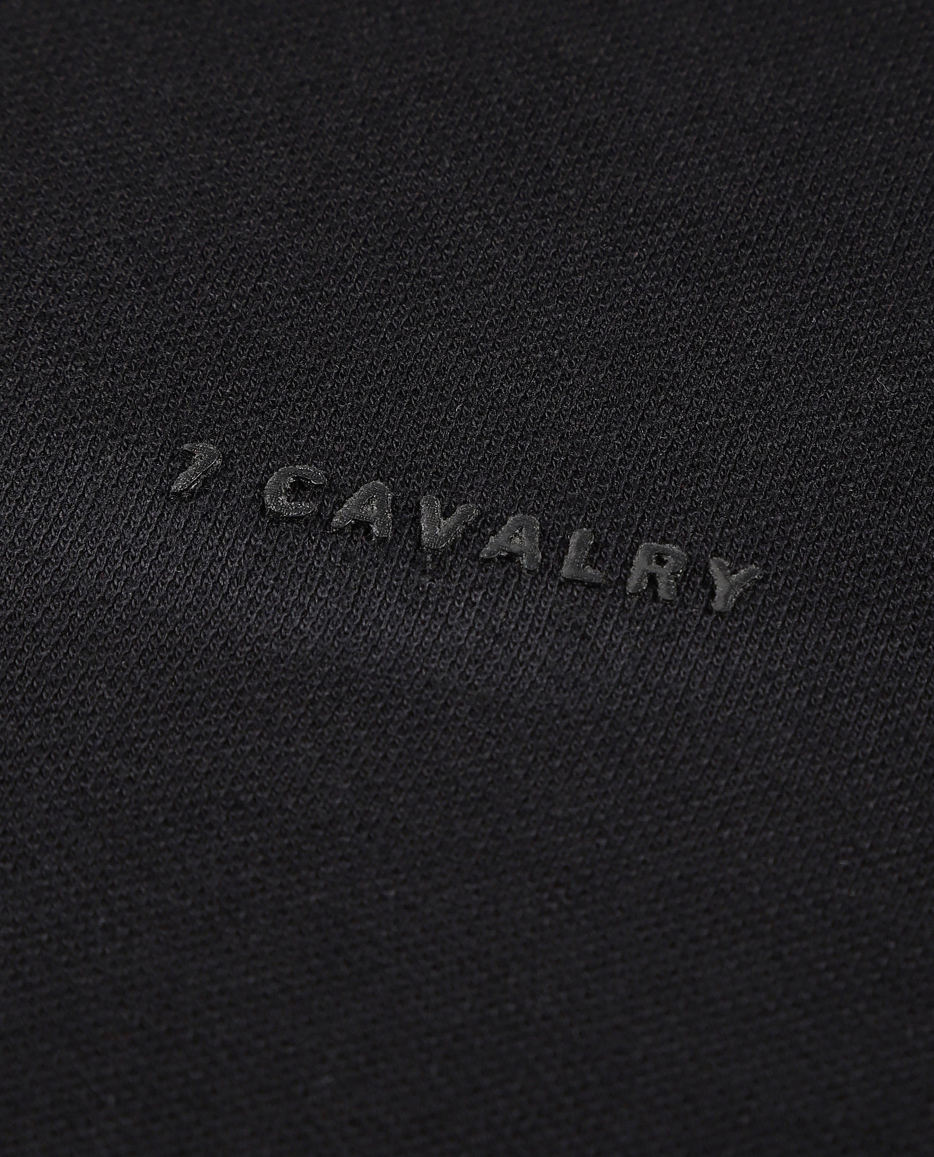 Charcoal Black Pique Knit Shirt with HD Print